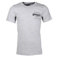 Uppercut Deluxe Union T-Shirt - Grey/Black Print