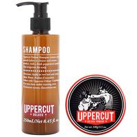 Uppercut Deluxe Duo Packs Shampoo 250ml and Deluxe Pomade 100g