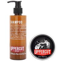 Uppercut Deluxe Duo Packs Shampoo 250ml and Featherweight 70g