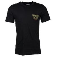 uppercut deluxe chairman t shirt blackred print