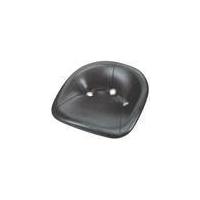 Upholstered seat cover, made of metal, weatherproof