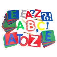 Upper Case Alphabet Stencils (Set of 27)