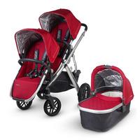 UPPAbaby Vista Tandem Pushchair in Denny Red