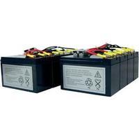 UPS battery Conrad energy replaces original battery RBC12 Suitable for (misc.) DL5000RMI5U, DL5000RMT5U, SU2200R3BX120, 