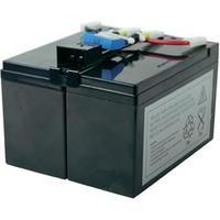UPS battery Conrad energy replaces original battery RBC48 Suitable for (misc.) DLA750, SIA750ICH-45, SMT750, SMT750I, SM