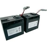 ups battery conrad energy replaces original battery rbc55 suitable for ...