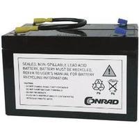 UPS battery Conrad energy replaces original battery RBC3 Suitable for (misc.) BK450, BK600, BK600C, BK640MC, PCNET, BK60