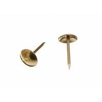 Upholstery Nail Furniture Stud Tack 9MM X 16MM Eb Brass Plated ( pack of 2000 )