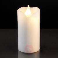 Up-to-date LED wax candle, 5 cm x 9.5 cm, white