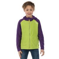 upflow hooded fleece lime juniper