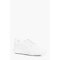 up running trainers with speckled sole white