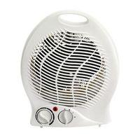 upright fan heater 2000w white