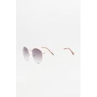 Urban Outfitters Gold Penny Round Sunglasses, GOLD