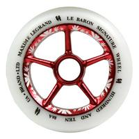 UrbanArtt 125mm Le Baron Wheels - Red/White