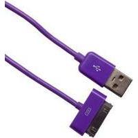 urban factory sync transfer charge cable for iphoneipadipod purple