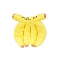 urban pup banana bunch plush squeaky toy