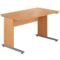 Urban 1180 Straight Desk Oak