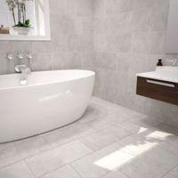 Urban Cement Grey Ceramic Wall & Floor Tile Pack of 5 (L)600mm (W)300mm