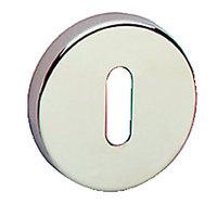 Urfic Escutcheon Standard Lock Plates Polished Nickel