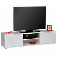 Urbana 2 Door TV Hifi Gloss Bench White