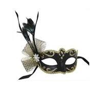 Ursula Black and Gold Mask