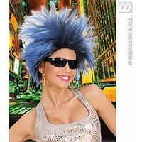 Urban Vibe Withearrings - Blue/black Wig For Hair Accessory Fancy Dress