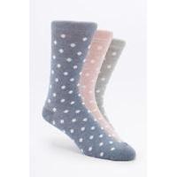 Urban Outfitters Pastel Polka Dot Socks Pack, ASSORTED