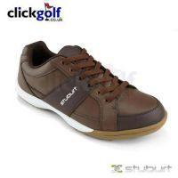 Urban Spikeless Golf Shoes - Brown/White