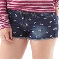 urban beach womens butterfly shorts dark blue