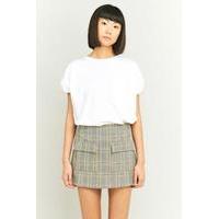 Urban Outfitters Scout Yellow Plaid Pelmet Skirt, YELLOW