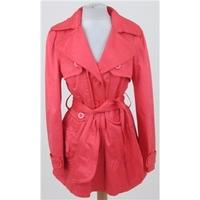 Urban Bliss - Size: 12 - Coral coloured cotton mix jacket