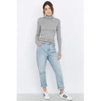 Urban Outfitters Cosy Turtleneck Top, GREY