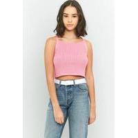 urban outfitters square neck cami pink