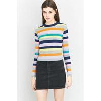 urban outfitters neon striped jumper assorted