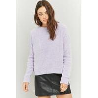 Urban Outfitters Chenille Pullover Jumper, LILAC