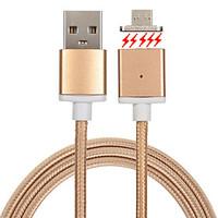 usb 20 braided magnetic cable for samsung huawei sony nokia htc motoro ...