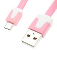 USB Sync and Charge Cable for Samsung Mobile Phone (Assorted Colors, 0.2M)