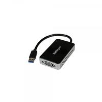 USB 3.0 to VGA External Video Card Multi Monitor Adapter with 1-Port USB Hub 1920x1200