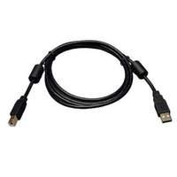 Usb 2.0 A/b Gold Device Cable With Ferrite Chokes - 3 Ft.