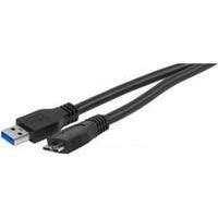 Usb 3.0 A To Micro B Cord Black- 3 M