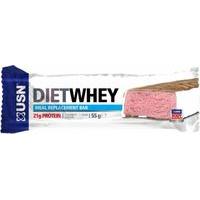 USN Diet Whey Meal Replacement Bar 12 - 55g Bars Strawberry & Cream