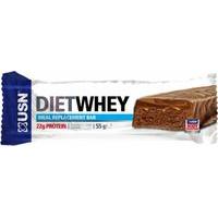 USN Diet Whey Meal Replacement Bar 12 - 55g Bars Chocolate Fudge