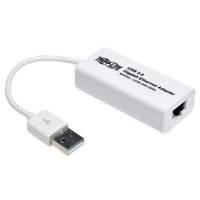 Usb 2.0 Hi-speed To Gigabit Ethernet Nic Network Adapter. 10/100/1000 Mbps. White