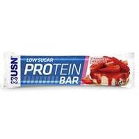 USN Low Sugar Protein Bar Straw 35g