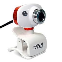 USB 2.0 HD Webcam 1.2M CMOS 640x480 45fps