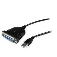 USB to DB25 Parallel Printer Adapter Cable - M/F 1.9m