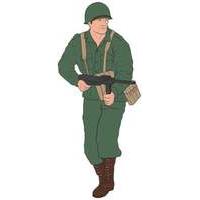 US Infantry WWII 1:32 Scale Model Kit