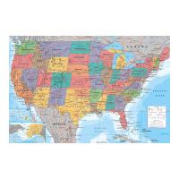 USA Map - Maxi Poster - 61 x 91.5cm