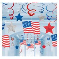 usa mega value pack ceiling decorations