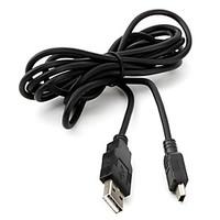 USB Charging Cable Black for PS3 (1.5m, Black)